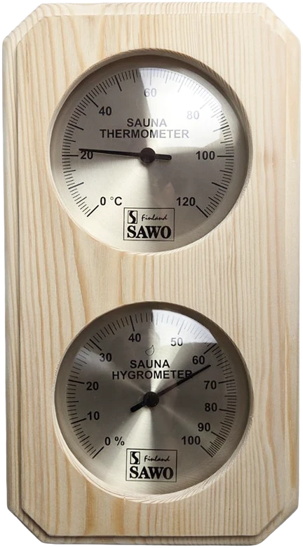 SAWO termometras - higrometras 221-THVP