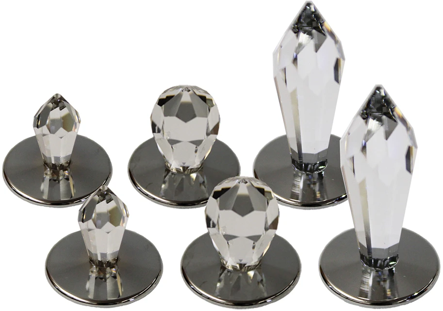 Sieninis šviestuvas CARIITTI Crystal Star LED pirties apšvietimas