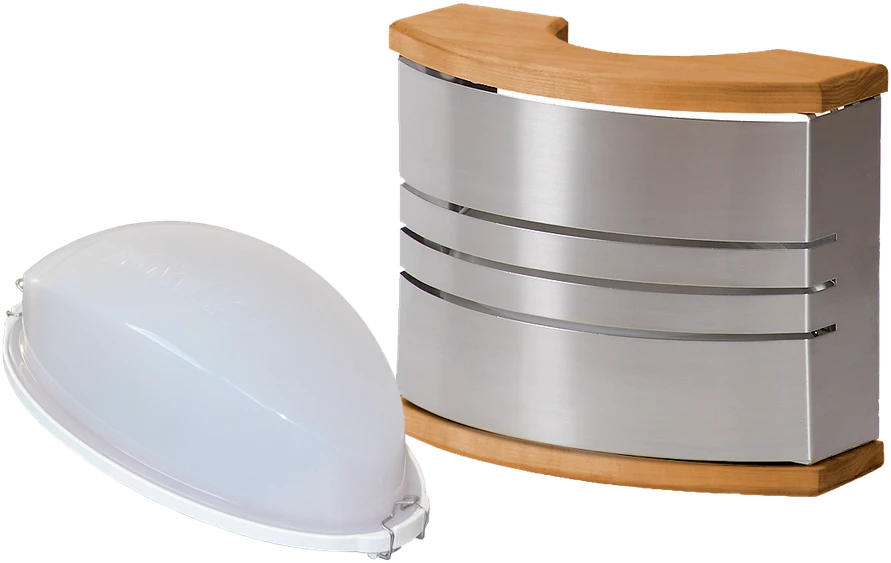 Sieninis šviestuvas Harvia Oy HARVIA šviestuvas - Steel