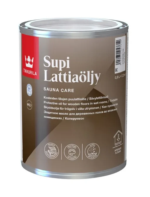 Tikkurila Aliejus medinėms grindims Supi Lattiaoljy