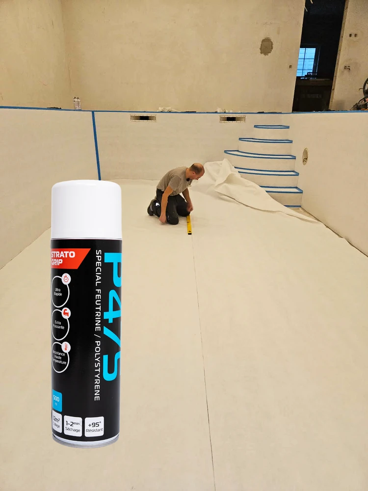Vagner Pool Klijai baseino paklotui STRATOGRIP P475, 500 ml
