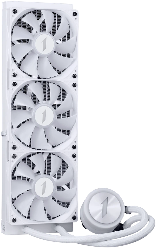1STPLAYER TS1 360, 360 mm AIO procesoriaus aušintuvas, ARGB, baltas