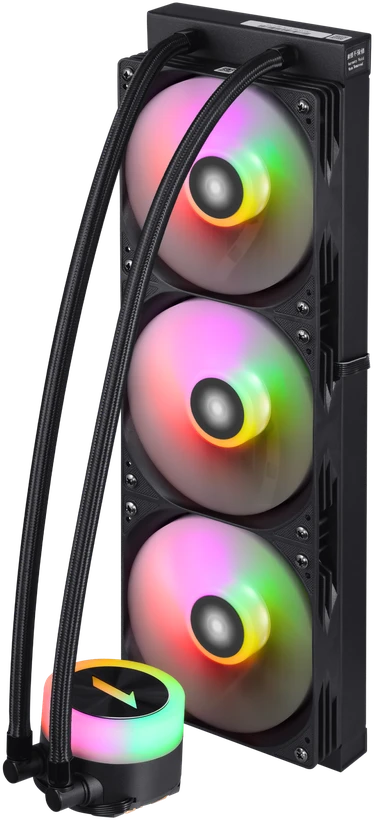 1STPLAYER TS1 360, 360 mm AIO procesoriaus aušintuvas, ARGB, juodas