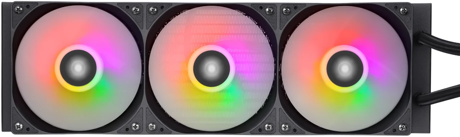 1STPLAYER TS1 360, 360 mm AIO procesoriaus aušintuvas, ARGB, juodas