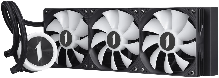 1STPLAYER TS1 360, 360 mm AIO procesoriaus aušintuvas, ARGB, juodas