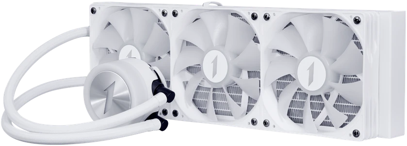 1STPLAYER TS1 360, 360 mm AIO procesoriaus aušintuvas, ARGB, baltas