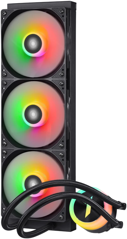 1STPLAYER TS1 360, 360 mm AIO procesoriaus aušintuvas, ARGB, juodas