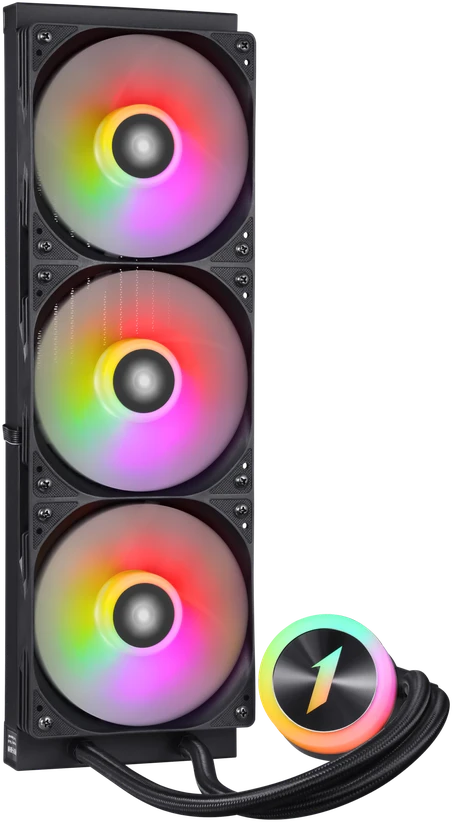 1STPLAYER TS1 360, 360 mm AIO procesoriaus aušintuvas, ARGB, juodas