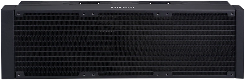 1STPLAYER TS4 360, 360 mm AIO procesoriaus aušintuvas, ARGB, LED ekranas, juodas