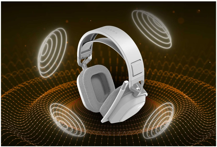 Corsair | Ausinės Žaidimams | HS80 MAX | Bluetooth | Over-Ear | Belaidės