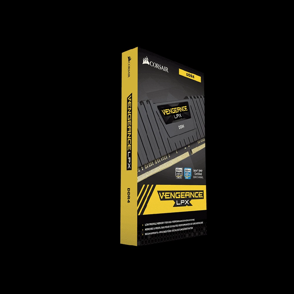 RAM CORSAIR Vengeance LPX DDR4 3200MHz 32GB 2x16GB DIMM nebuferinis dvigubas rangas 16-20-20-38