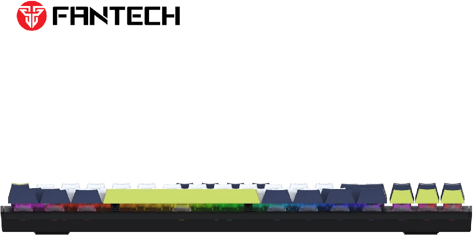 Fantech ATOM87S RGB laidinė mechaninė klaviatūra, Mėlyna, Taro Switch