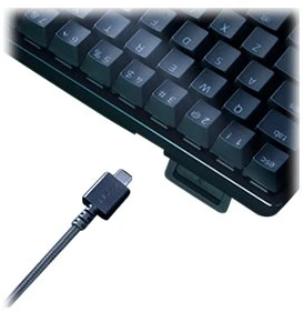 60% Mechaninė Žaidimų klaviatūra Razer Huntsman Mini, Violetinė Switch, Nordic išdėstymas