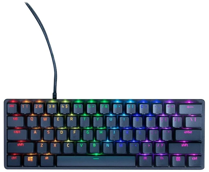 60% Mechaninė Žaidimų klaviatūra Razer Huntsman Mini, Red Switch, US išdėstymas
