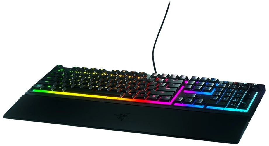 Razer | Ornata V3 | Klaviatūra žaidimams | su laidu | RGB LED pašvietimas | US | Mecha-Membrane | Juodas