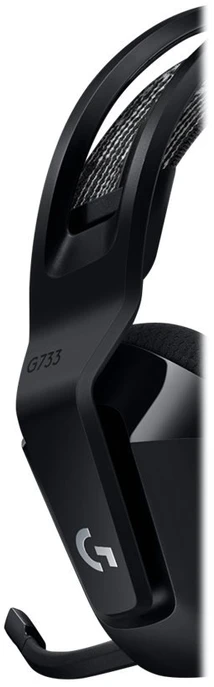 Belaidės ausinės Logitech G733 Lightspeed, Juodos spalvos