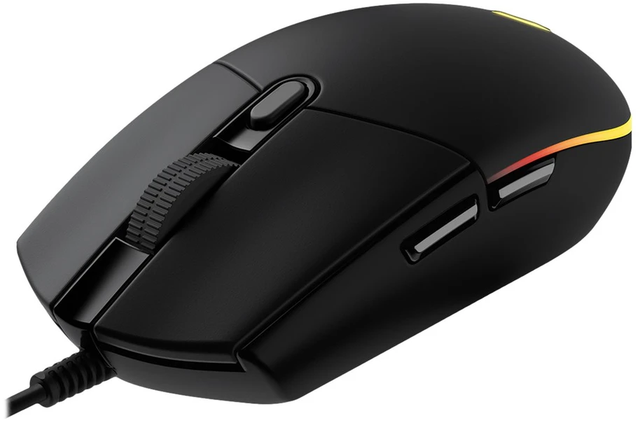 Pelė žaidimams Logitech G102 Lightsync, Juoda