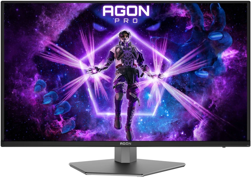 Monitorius AOC AGON PRO AG326UD, 31.5", QD OLED, 4K UHD, 165 Hz, HDR 400 TrueBlack, 0,03 ms
