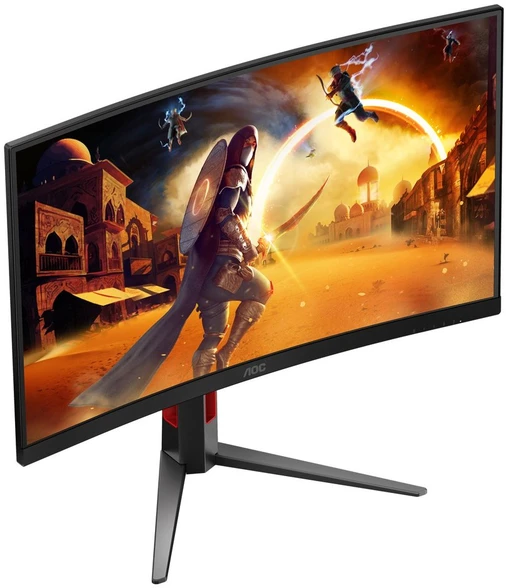 Žaidimų monitorius AOC C27G4Z2, 27" Full HD (1920x1080) lenktas VA, 260Hz, 1ms, HDR10, Adaptive Sync
