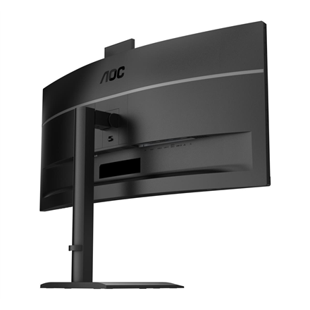 Monitorius AOC | CU34E4CW | 34 " | VA | UWQHD | 120 Hz | 4 ms | 3440 x 1440 pikselių | 350 cd/m² | HDMI jungtys quantity 2 | Juodas