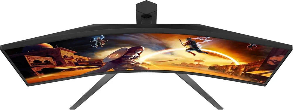 Žaidimų monitorius AOC CU34G4 / Curved / Fast VA | UWQHD | 21:9 | 180 Hz | 1 ms | 3440 x 1440 pikselių | 300 cd/m²