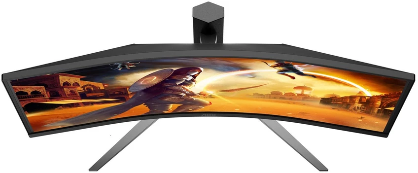 Žaidimų monitorius AOC CU34G4CA, 34" UWQHD (3440x1440) lenktas Fast VA, 21:9, 180Hz, 1ms, USB-C, HDR