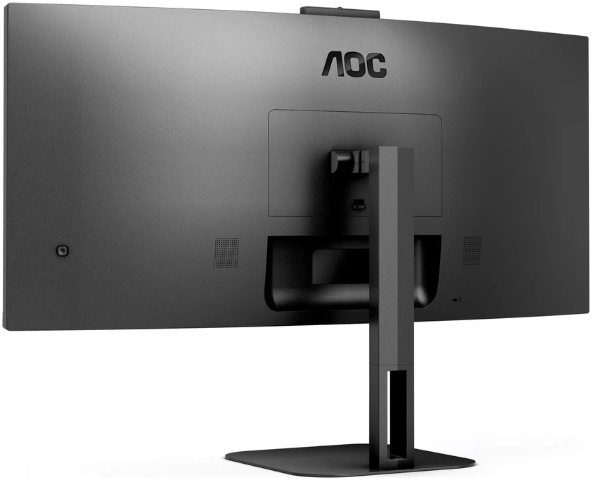 Monitorius AOC CU34V5CW 34 colių UWQHD VA CURVED TURI WEBCAM DP/HDMI/USB-C PD 65W