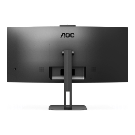 Monitorius AOC CU34V5CW 34 colių UWQHD VA CURVED TURI WEBCAM DP/HDMI/USB-C PD 65W