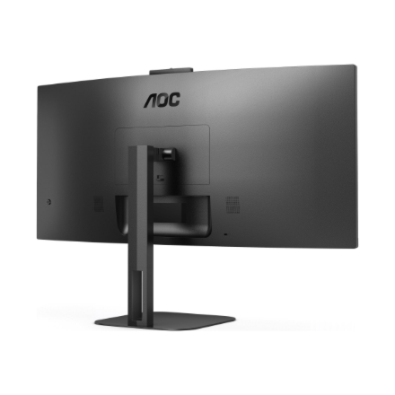 Monitorius AOC CU34V5CW 34 colių UWQHD VA CURVED TURI WEBCAM DP/HDMI/USB-C PD 65W