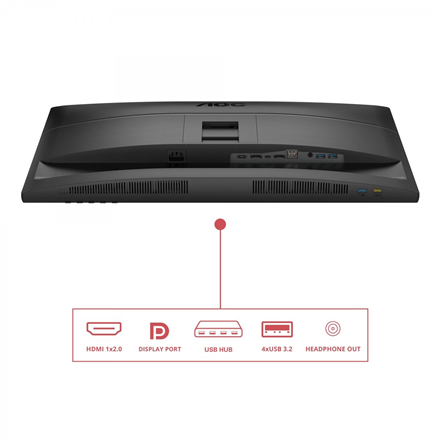 Monitorius AOC Q27E4CV - 120 Hz | QHD | IPS | 27 colių