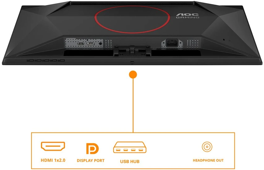 Žaidimų monitorius AOC Q27G41ZDF | 27" | QD-OLED | 240Hz | 16:9 | 2560x1440 px