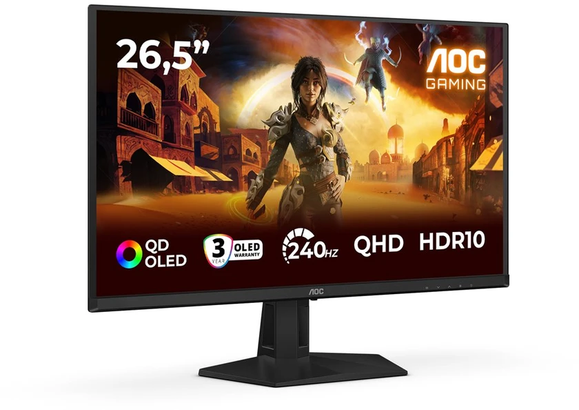 Žaidimų monitorius AOC Q27G41ZDF | 27" | QD-OLED | 240Hz | 16:9 | 2560x1440 px