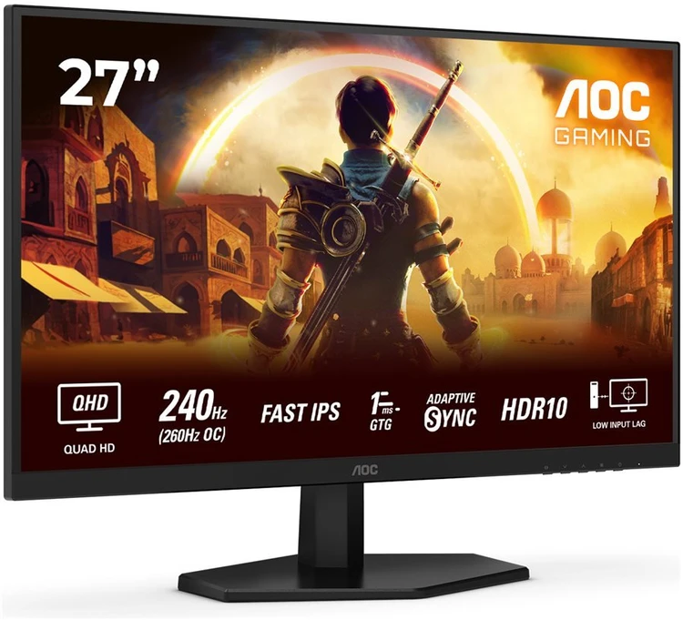 Monitoriai AOC Q27G42ZE | 27 colių | 240 Hz | 1 ms
