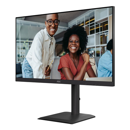 Monitorius AOC | U27E4CV | 27 " | IPS | UHD | 16:9 | 60 Hz | 4 ms | 3840 x 2160 pikselių | 400 cd/m² | HDMI jungtys quantity 2 | Juodas