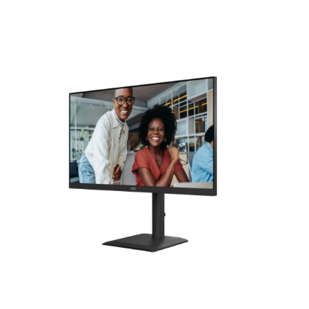 Monitorius AOC | U27E4CV | 27 " | IPS | UHD | 16:9 | 60 Hz | 4 ms | 3840 x 2160 pikselių | 400 cd/m² | HDMI jungtys quantity 2 | Juodas