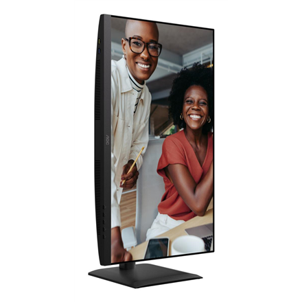 Monitorius AOC | U27E4CV | 27 " | IPS | UHD | 16:9 | 60 Hz | 4 ms | 3840 x 2160 pikselių | 400 cd/m² | HDMI jungtys quantity 2 | Juodas