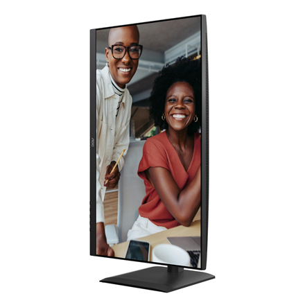 Monitorius AOC | U27E4CV | 27 " | IPS | UHD | 16:9 | 60 Hz | 4 ms | 3840 x 2160 pikselių | 400 cd/m² | HDMI jungtys quantity 2 | Juodas