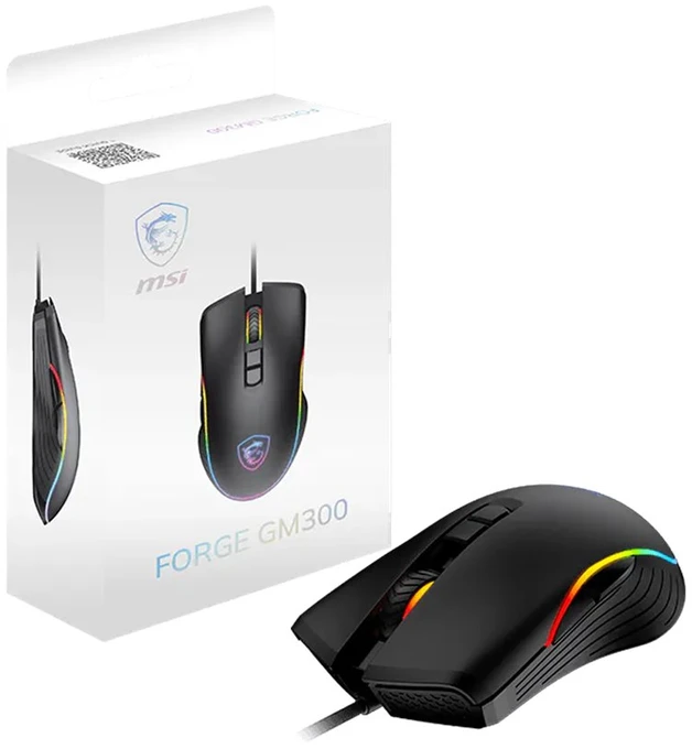 MSI Pelė žaidimams | FORGE GM300 | su laidu | USB 2.0