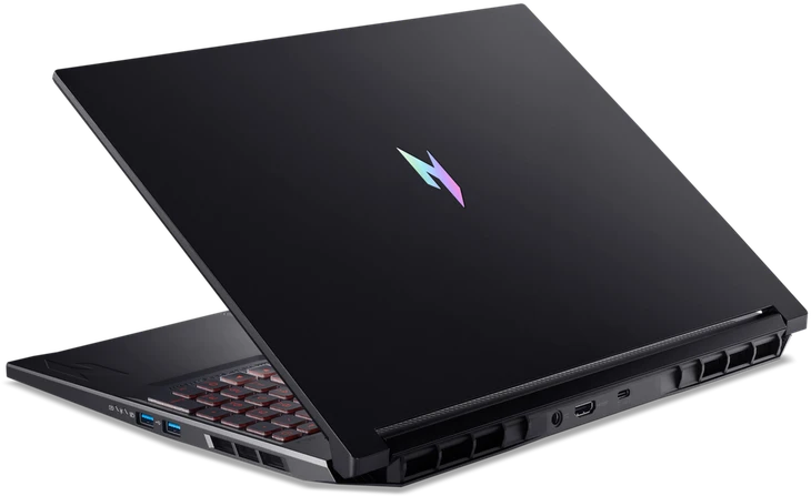 Nešiojamas kompiuteris Acer | Nitro V 16 AI ANV16-42-R1PE | Shale Juodas | 16 " | IPS | WUXGA | 1920 x 1200 pikselių | AMD Ryzen 5 | 240 | 16 GB | DDR5 | Solid-state drive capacity 512 GB | NVIDIA GeForce RTX 5050 | GDDR7 | 8 GB | Windows 11 Home | 802.11ax | Bluetooth versija 5.3 | Klaviatūros kalba: US international | Klaviatūros apšvietimas | Garantija 24 mėn.
