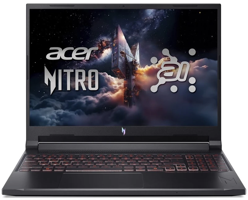 Nešiojamas kompiuteris Acer | Nitro V 16 AI ANV16-42-R1PE | Shale Juodas | 16 " | IPS | WUXGA | 1920 x 1200 pikselių | AMD Ryzen 5 | 240 | 16 GB | DDR5 | Solid-state drive capacity 512 GB | NVIDIA GeForce RTX 5050 | GDDR7 | 8 GB | Windows 11 Home | 802.11ax | Bluetooth versija 5.3 | Klaviatūros kalba: US international | Klaviatūros apšvietimas | Garantija 24 mėn.