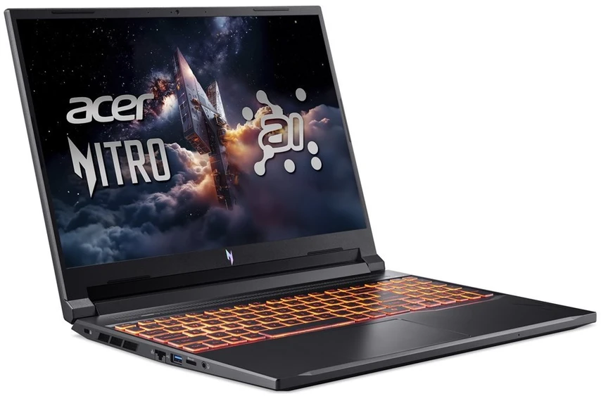 Nešiojamas kompiuteris Acer | Nitro V 16 AI ANV16-42-R1PE | Shale Juodas | 16 " | IPS | WUXGA | 1920 x 1200 pikselių | AMD Ryzen 5 | 240 | 16 GB | DDR5 | Solid-state drive capacity 512 GB | NVIDIA GeForce RTX 5050 | GDDR7 | 8 GB | Windows 11 Home | 802.11ax | Bluetooth versija 5.3 | Klaviatūros kalba: US international | Klaviatūros apšvietimas | Garantija 24 mėn.