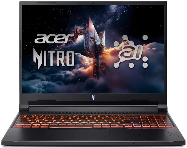 Nešiojamas kompiuteris Acer | Nitro V 16 AI ANV16-42-R1PE | Shale Juodas | 16 " | IPS | WUXGA | 1920 x 1200 pikselių | AMD Ryzen 5 | 240 | 16 GB | DDR5 | Solid-state drive capacity 512 GB | NVIDIA GeForce RTX 5050 | GDDR7 | 8 GB | Windows 11 Home | 802.11ax | Bluetooth versija 5.3 | Klaviatūros kalba: US international | Klaviatūros apšvietimas | Garantija 24 mėn.