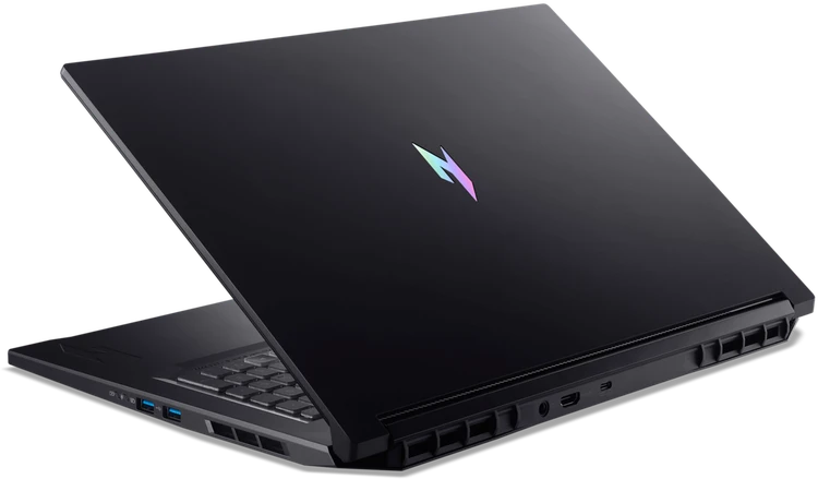 Nešiojamas kompiuteris Acer | Nitro V 17 AI ANV17-41-R9XF | Obsidian Juodas | 17.3 " | IPS | QHD | 2560 x 1440 pikselių | AMD Ryzen 7 | 260 | 32 GB | DDR5 | Solid-state drive capacity 1000 GB | NVIDIA GeForce RTX 5070 | GDDR7 | 8 GB | Windows 11 Home | 802.11ax | Bluetooth versija 5.3 | Klaviatūros kalba: US international | Klaviatūros apšvietimas | Garantija 24 mėn.