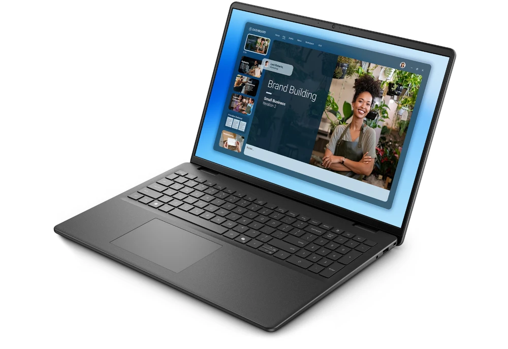 Nešiojamas kompiuteris Dell 16 DC16250, 16″, WUXGA, Intel Core 5 120U, 8GB RAM, 512GB SSD, Intel Graphics, Ubuntu, Carbon Juodas