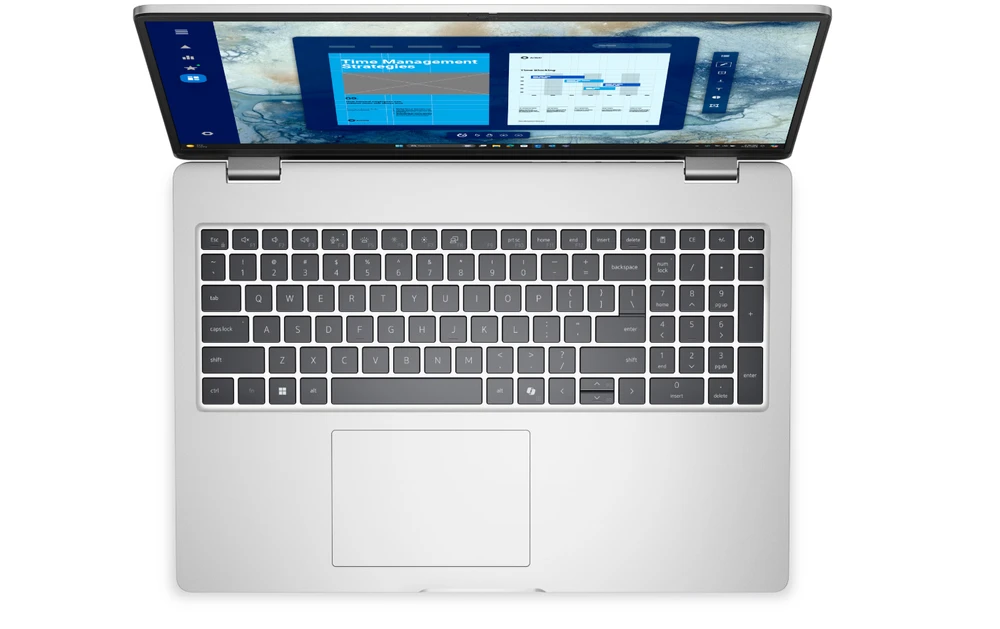 Nešiojamas kompiuteris Dell Pro 16 PC16250 | 16 ” | FHD+ | Anti-glare | Intel Core Ultra 7 | 255U | 32 GB | DDR5 | Solid-state drive capacity 1000 GB | Intel Graphics | Windows 11 Pro | 802.11ax | Bluetooth versija 5.3 | Klaviatūros kalba: anglų | Klaviatūros apšvietimas | Garantija 36 mėn. | Baterija warranty 12 mėn.