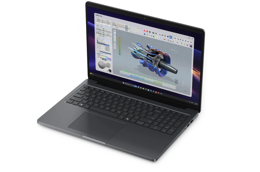 Nešiojamas kompiuteris Dell Pro Precision 5 16, 16″, Intel Core Ultra 9 386H, 32GB RAM, 512GB, NVIDIA RTX PRO 1000 Blackwell