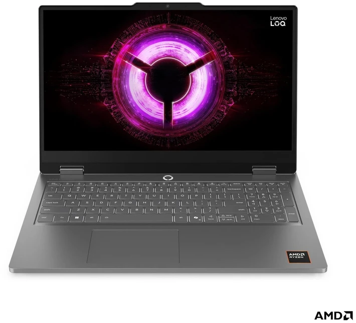 Nešiojamas kompiuteris Lenovo LOQ Essential 15ARP11 | AMD Ryzen 7 170, 15.6" FHD, 16 GB RAM, 512 GB SSD, GeForce RTX 5060, Windows 11 Home | Pilkas (20 EUR nuolaidos kodas)