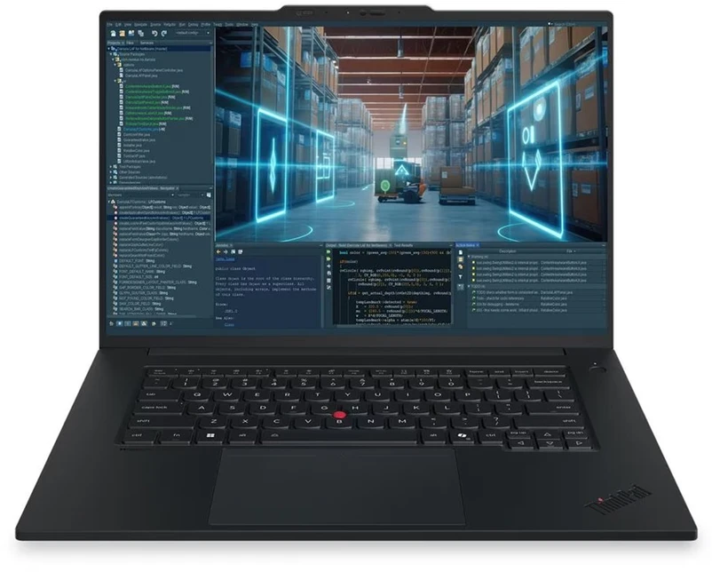 Nešiojamas kompiuteris Lenovo ThinkPad P1 G9 Intel | Juodas | 16 " | IPS | WUXGA | 1920 x 1200 pikselių | Anti-glare | Intel Core Ultra X9 | 388H | 64 GB | LPCAMM2 LPDDR5X | Solid-state drive capacity 1000 GB | Intel Arc B390 GPU | Windows 11 Pro | 802.11be | Bluetooth versija 5.4 | Klaviatūros kalba: anglų | Klaviatūros apšvietimas | Garantija 36 mėn. | Baterija warranty 12 mėn.