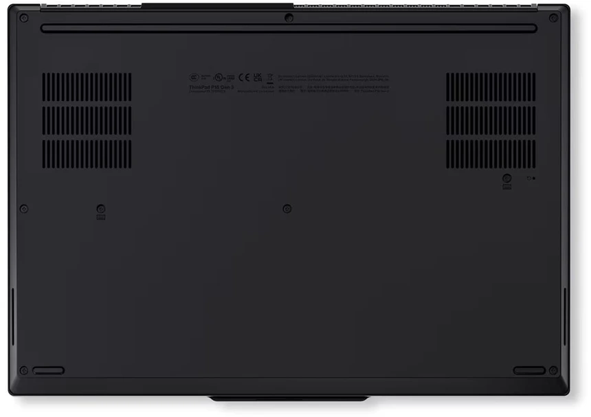 Nešiojamas kompiuteris Lenovo ThinkPad P16 Gen 3 | Intel Core Ultra 7 255HX, 16" WUXGA, 64 GB RAM, 1 TB SSD, NVIDIA RTX PRO 3000, Windows 11 Pro | Juodas