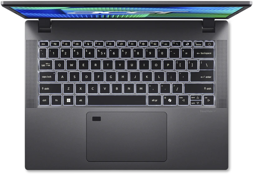 Nešiojamas kompiuteris TravelMate | TMP214-55-G2-TCO-37X6 | Acer Pilkas | 14 " | 1920 x 1200 pikselių | WUXGA | Intel Core 3 | 16 GB | 100U | DDR5 SDRAM | Solid-state drive capacity 512 GB | Intel Iris Xe Graphics | Windows 11 Pro | Klaviatūros kalba: anglų | Klaviatūros apšvietimas | Garantija 24 mėn.